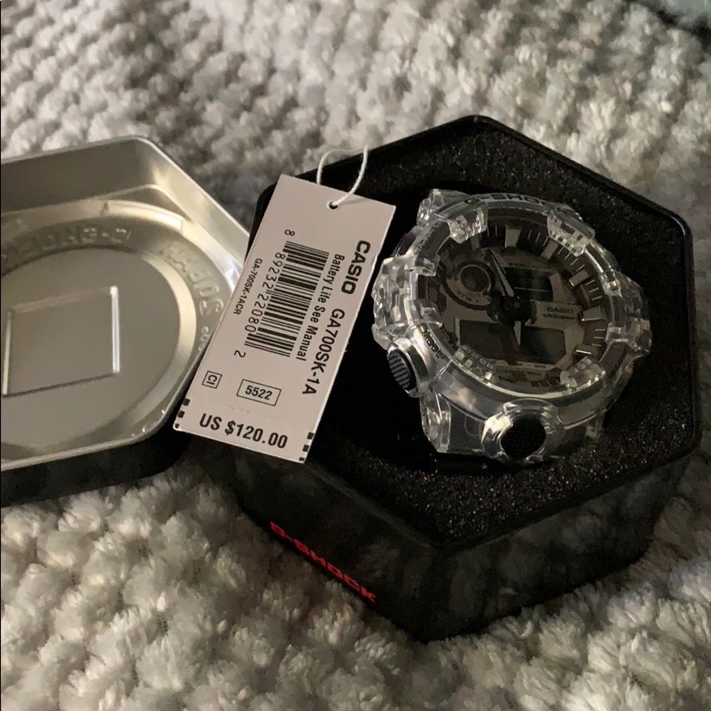 Brand new skeleton G Shock watch